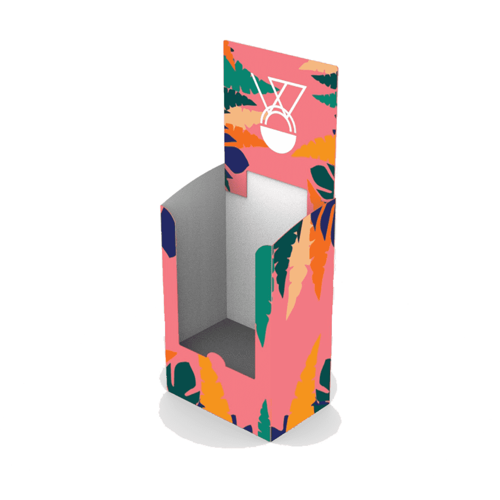 Espositore da terra porta prodott