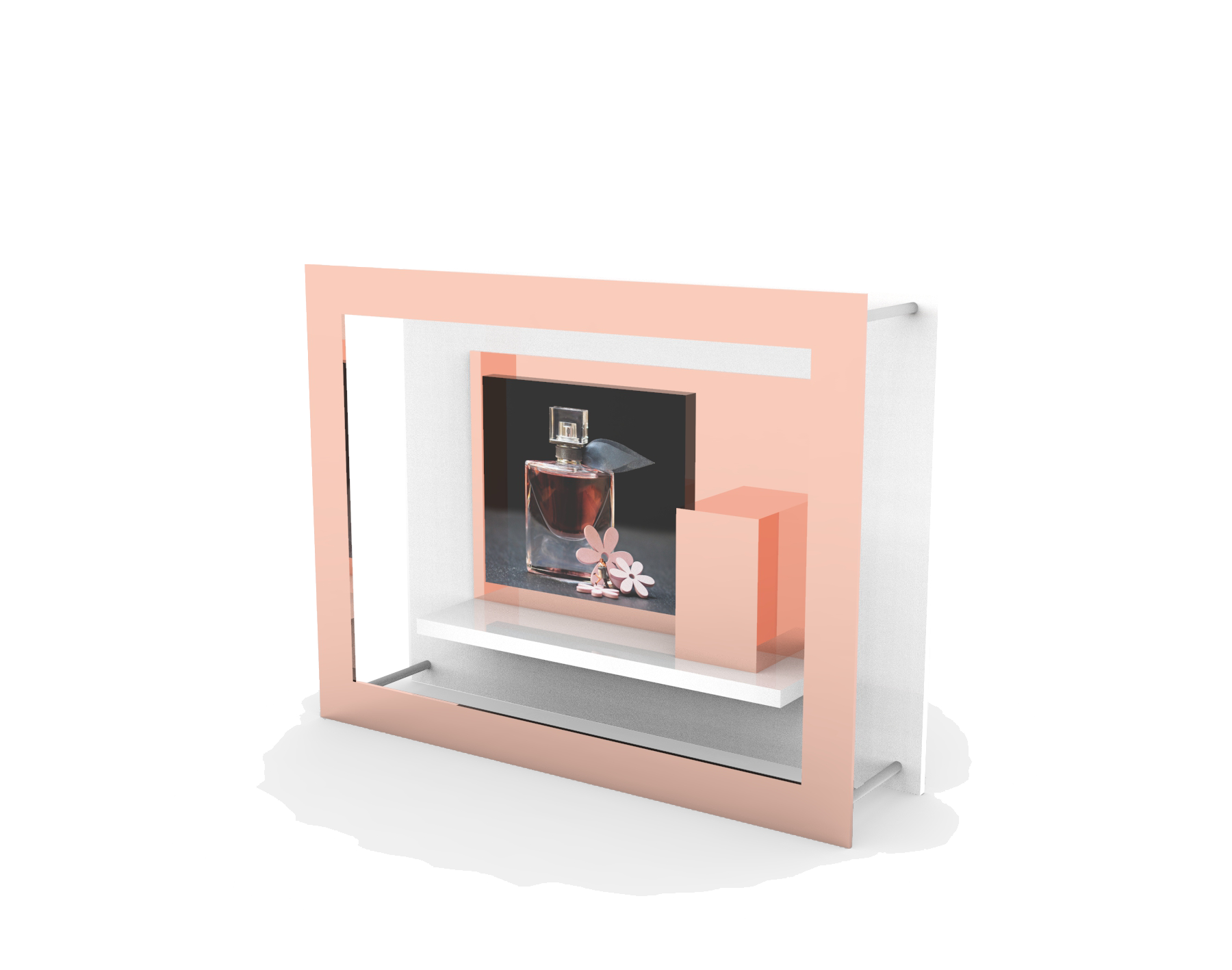 Espositori vetrina design cartelli cartone