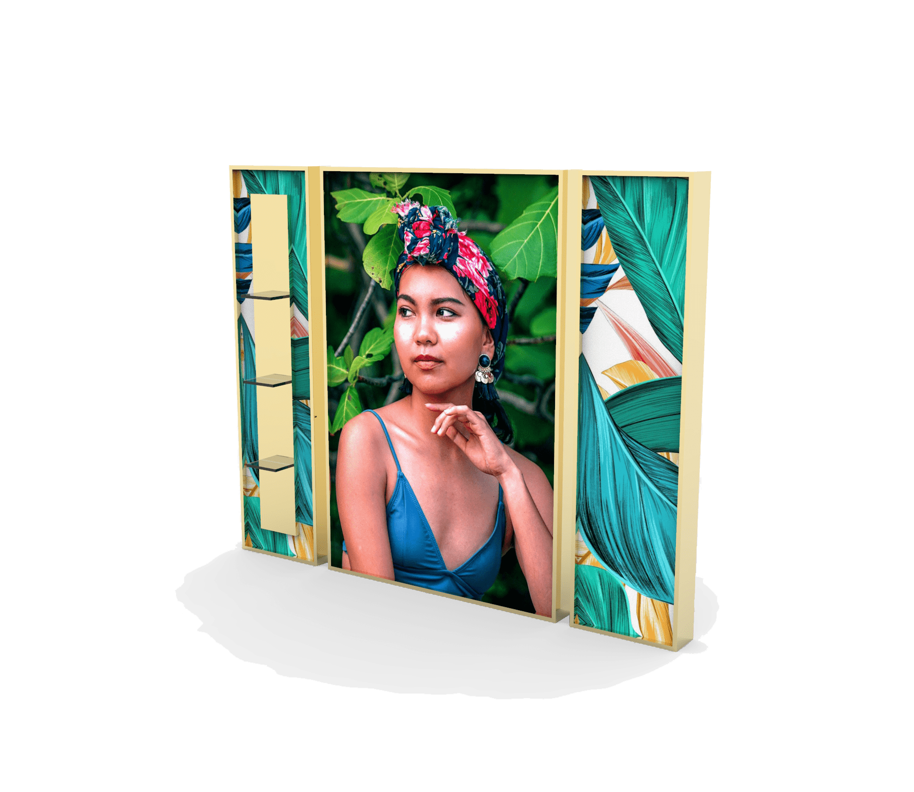 Espositori vetrina design cartelli cartone