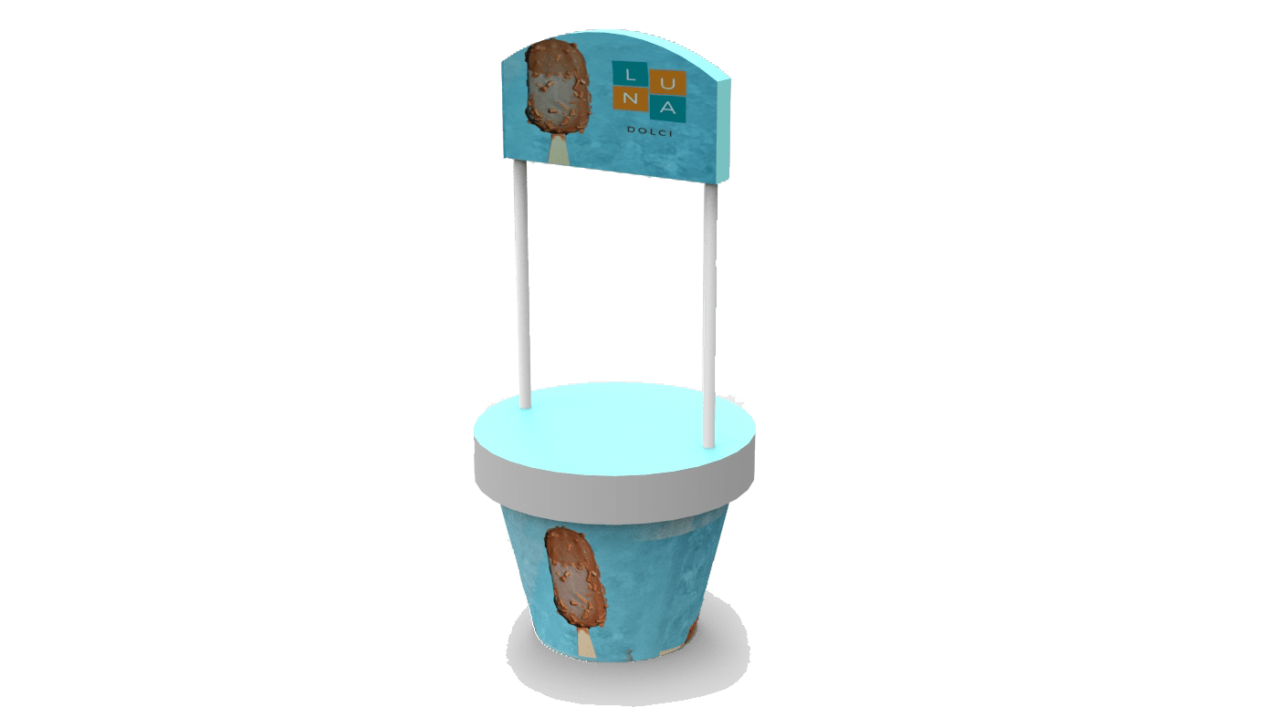 Isole promozionali cartone